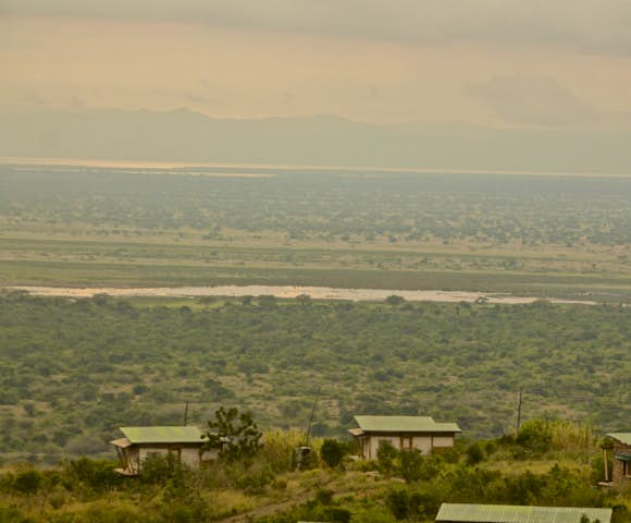 View from Marafiki Safari Lodge.